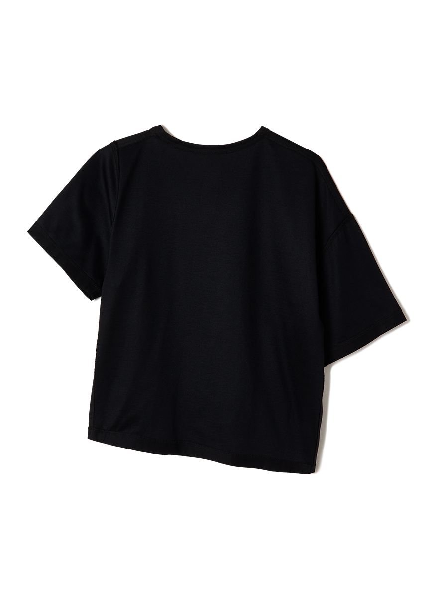 Slip Neck Tee 詳細画像 Black 2