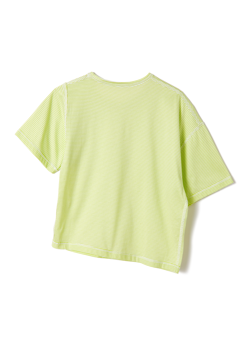 Slip Neck Tee 詳細画像 Lime 2