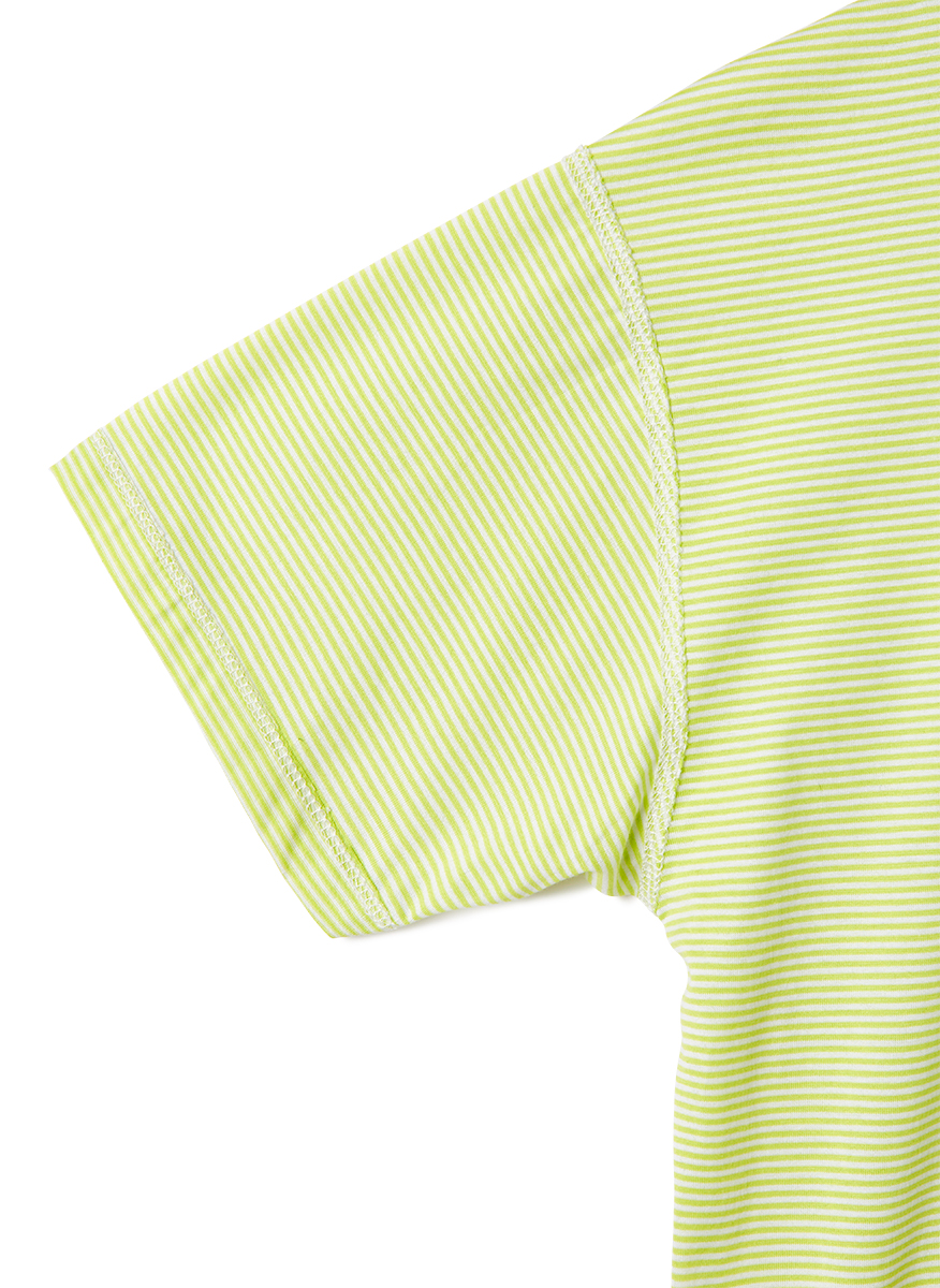 Slip Neck Tee 詳細画像 Lime 3