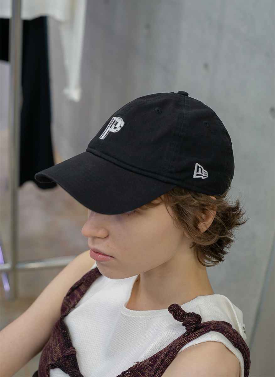 NEW ERA P Glitch Cap 詳細画像 Black 1