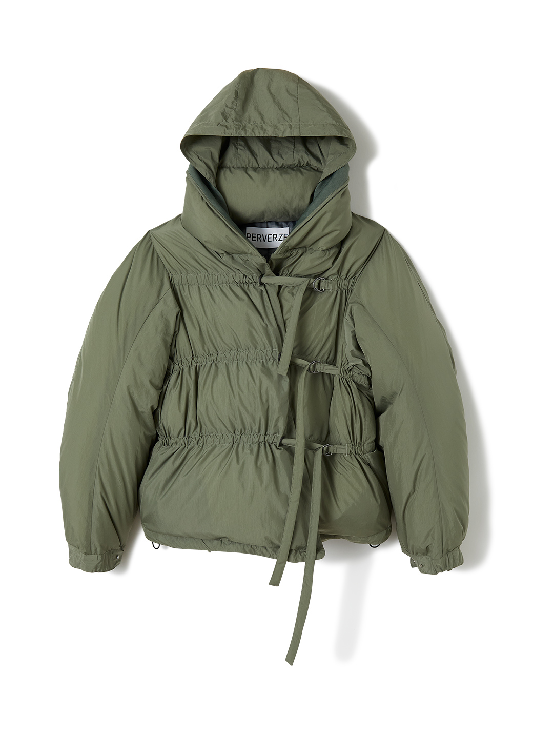 String Multiple Down Jacket  詳細画像 Khaki 4