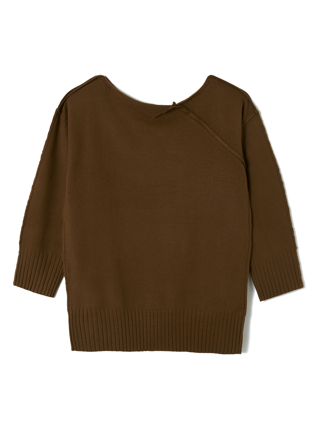 Stitching Large Sweater 詳細画像 Camel 2