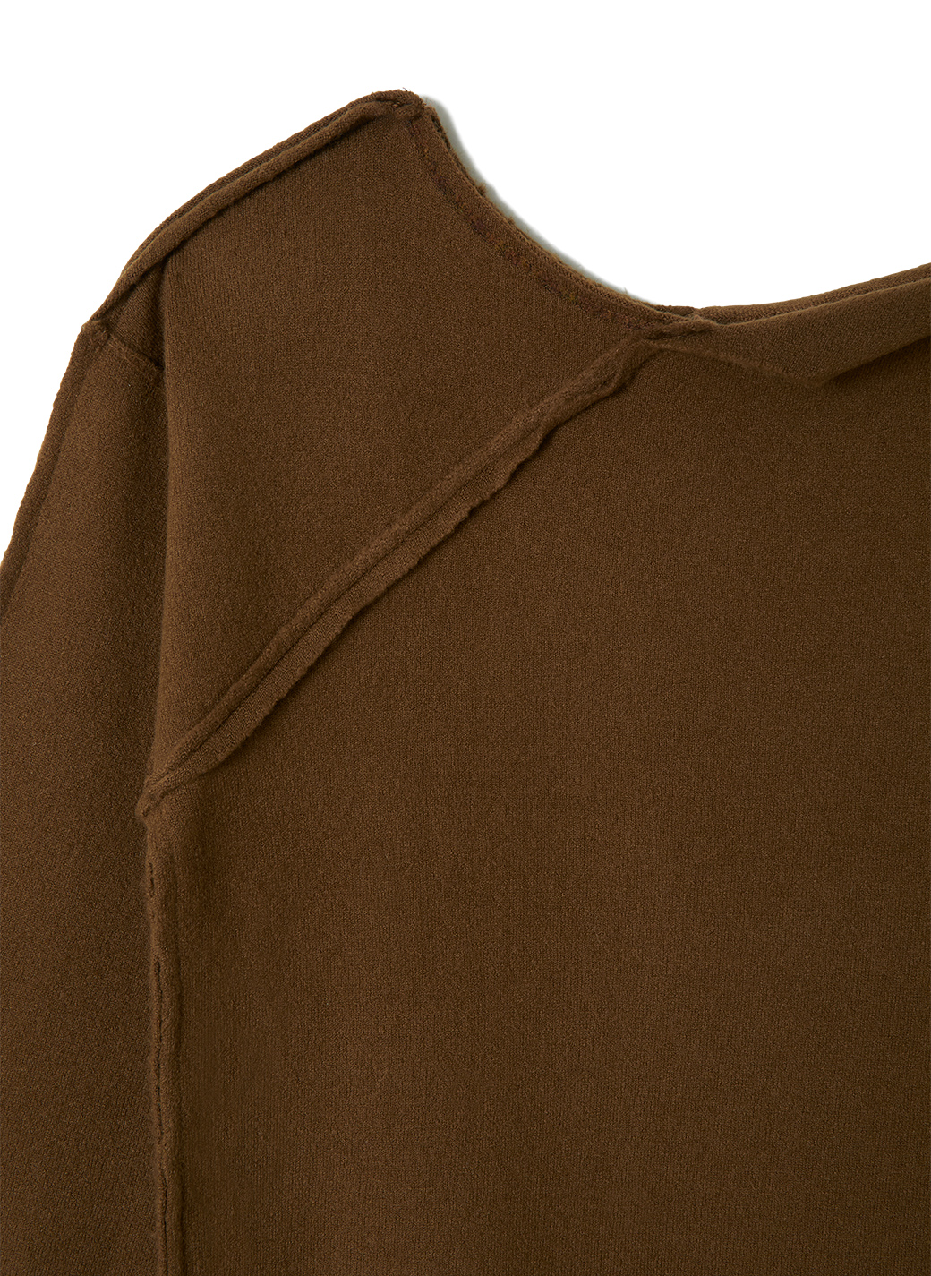 Stitching Large Sweater 詳細画像 Camel 3