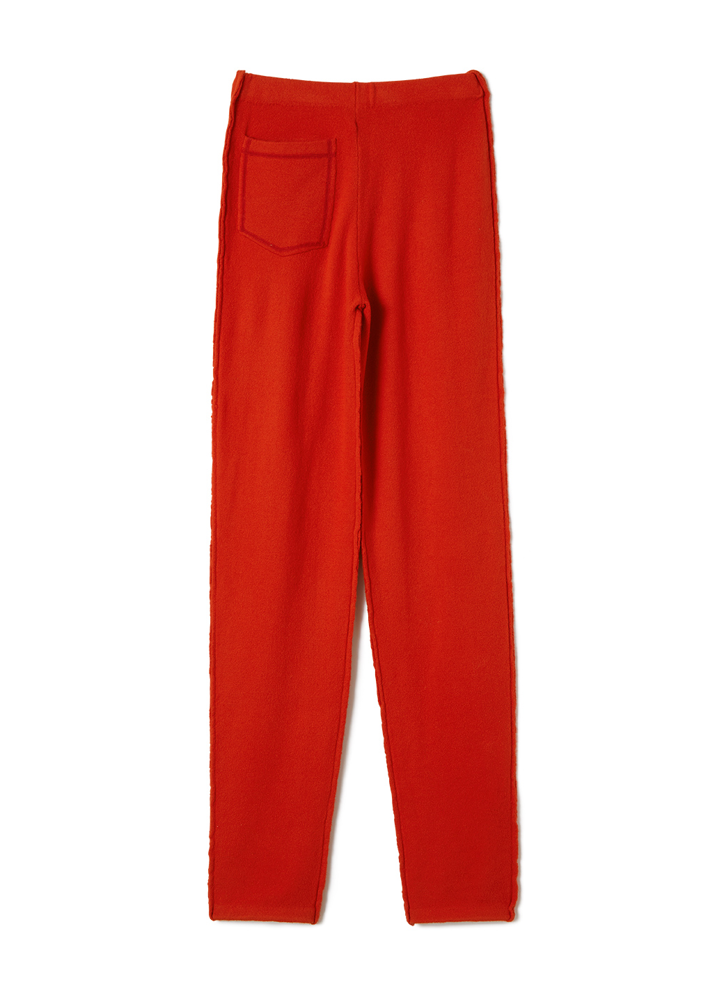 Stitching Lounge Knit Pants 詳細画像 Red 2