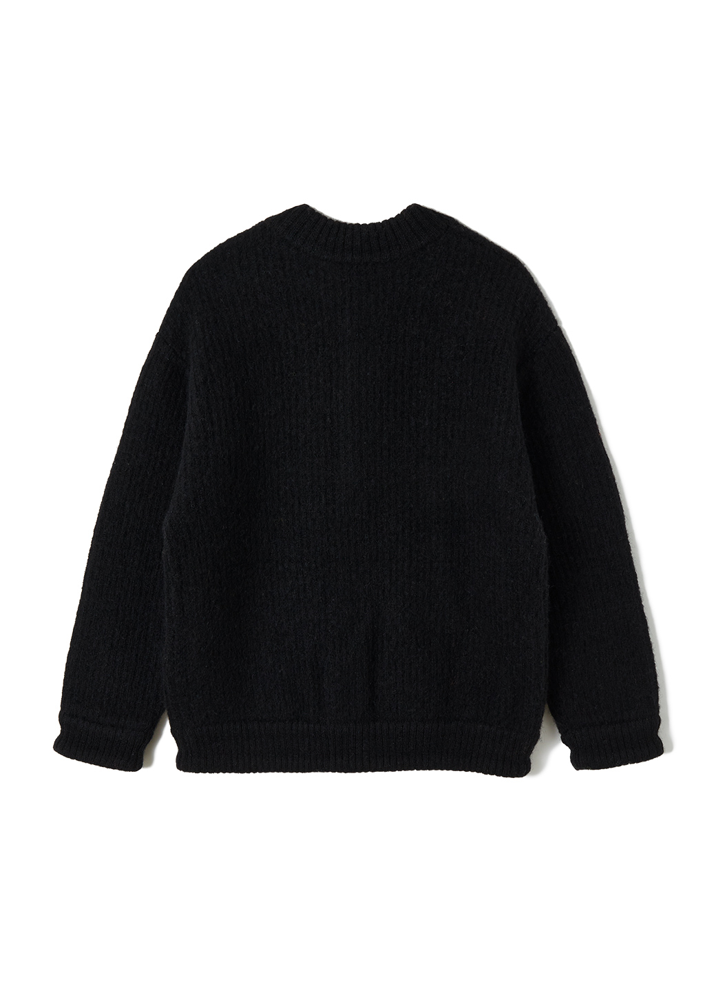 Pressed  Knit Blouson 詳細画像 Black 2