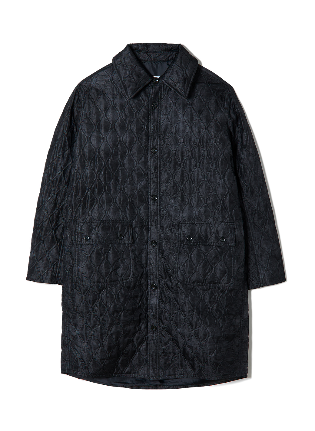 Double Stitch Quilting Jacket 詳細画像 Black 1