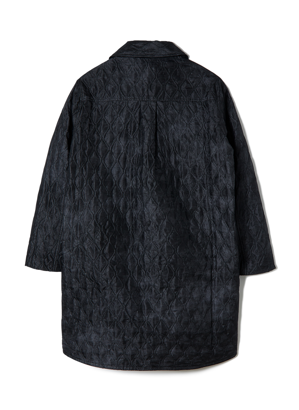 Double Stitch Quilting Jacket 詳細画像 Black 2