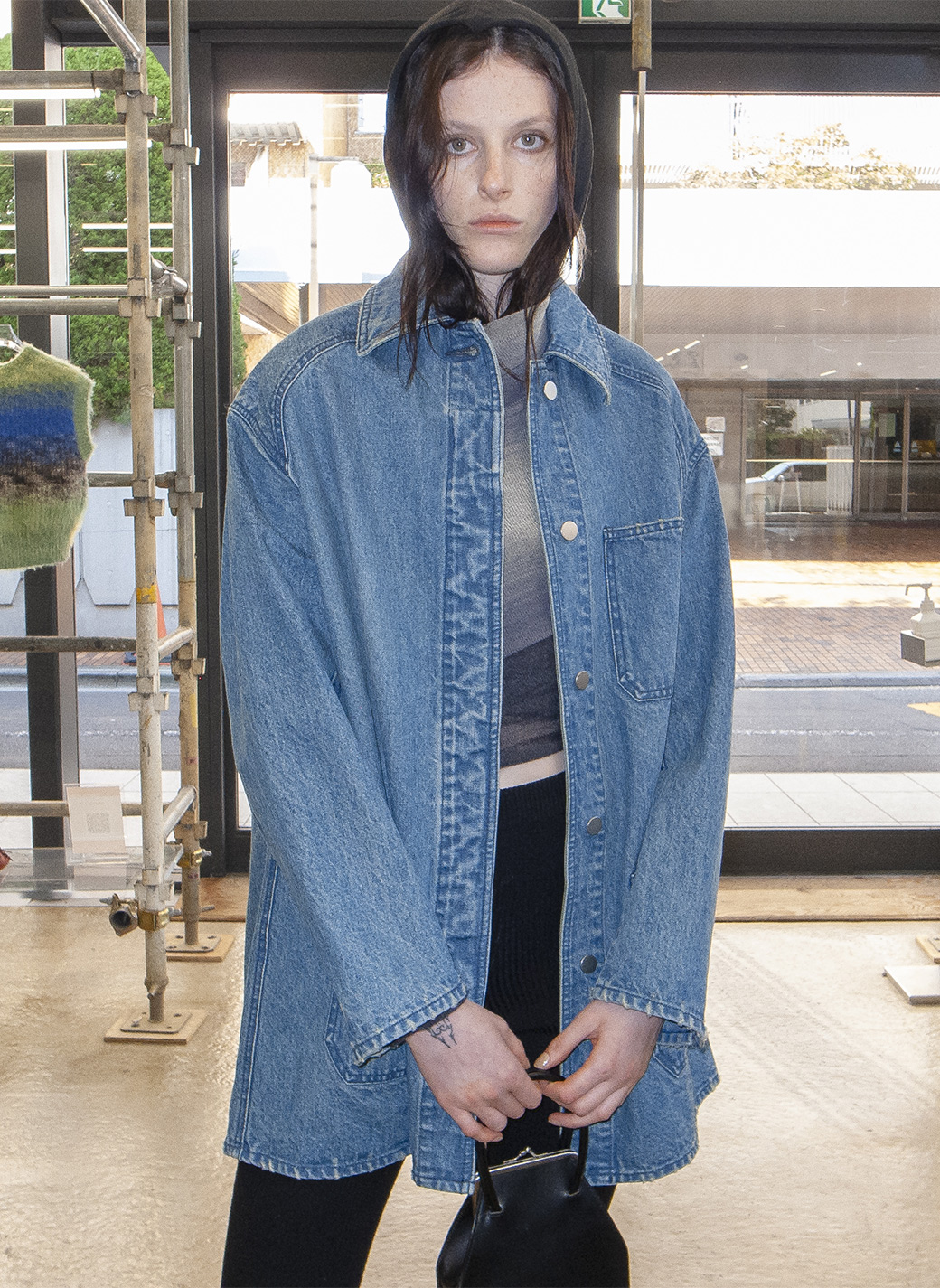 Tent Line Denim Jacket 詳細画像 Blue 2