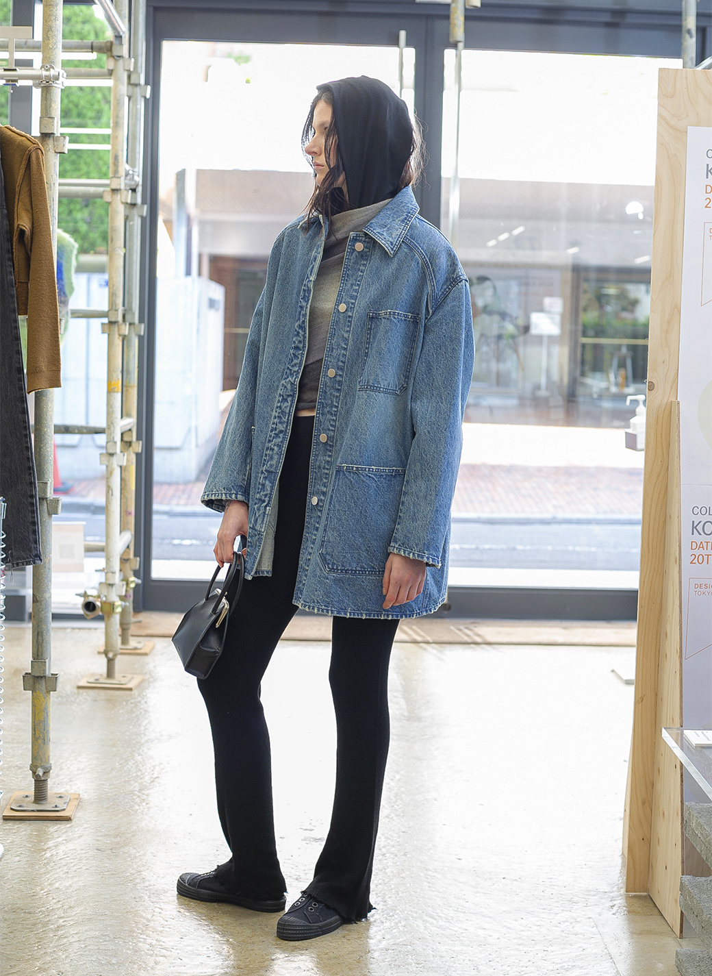 Tent Line Denim Jacket 詳細画像 Blue 4