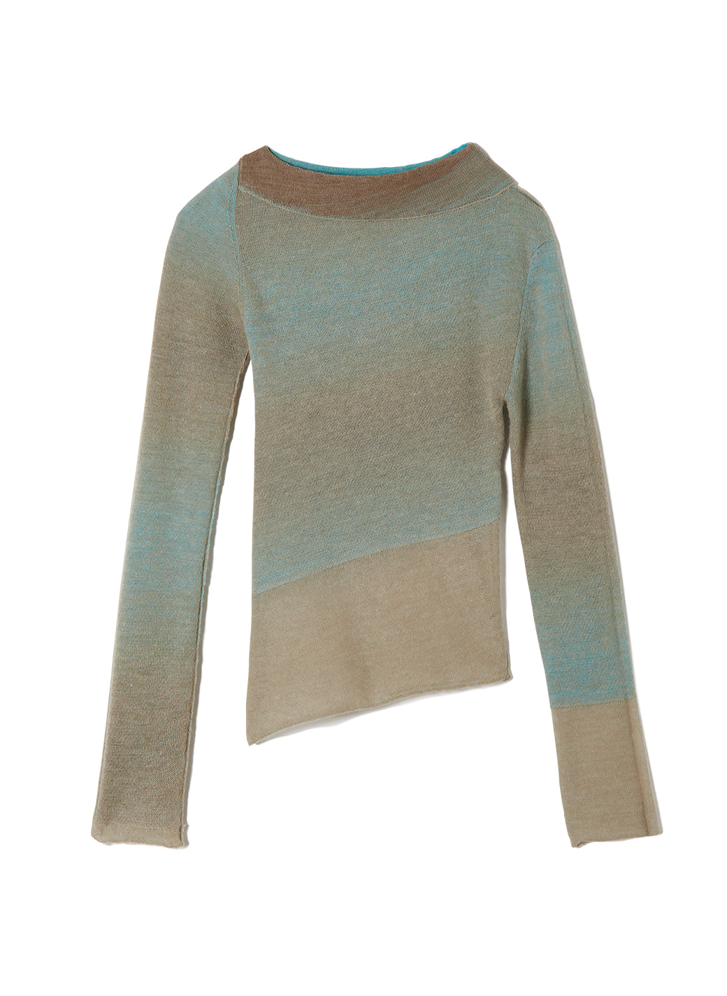 Double Face Knit Tops 詳細画像 Blue 3