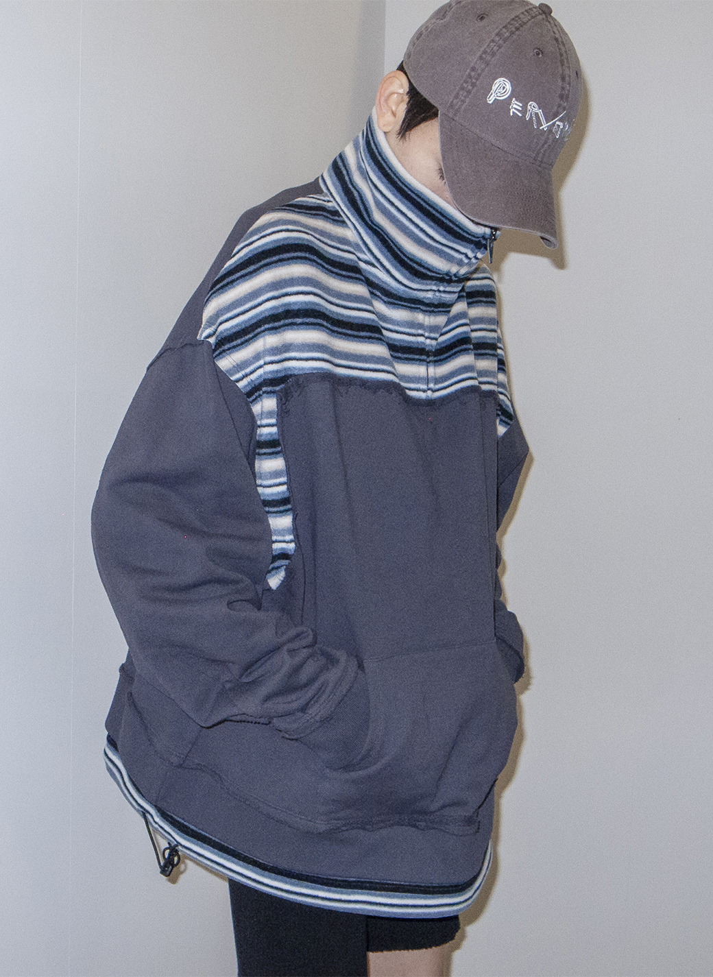 Anorak Oversized Sweatshirts  詳細画像 Gray 3