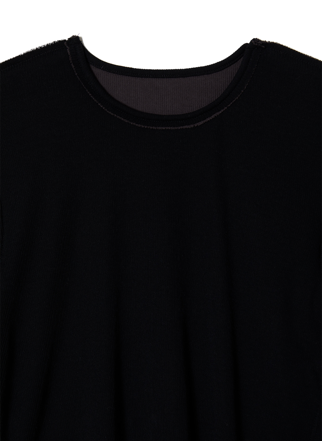 Double Long Tee 詳細画像 Black 3