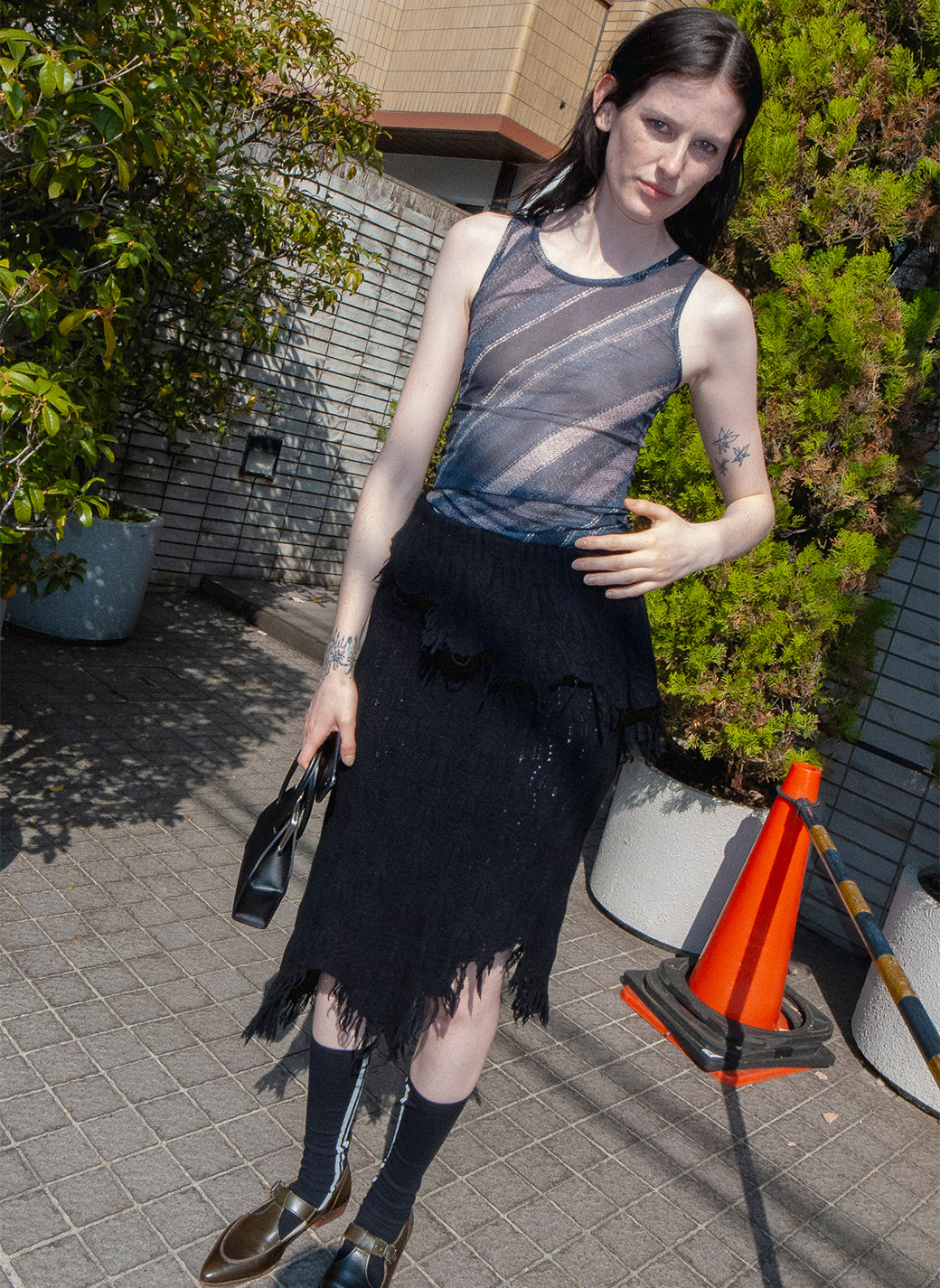 Archive Knit Tank Top 詳細画像 Black 3