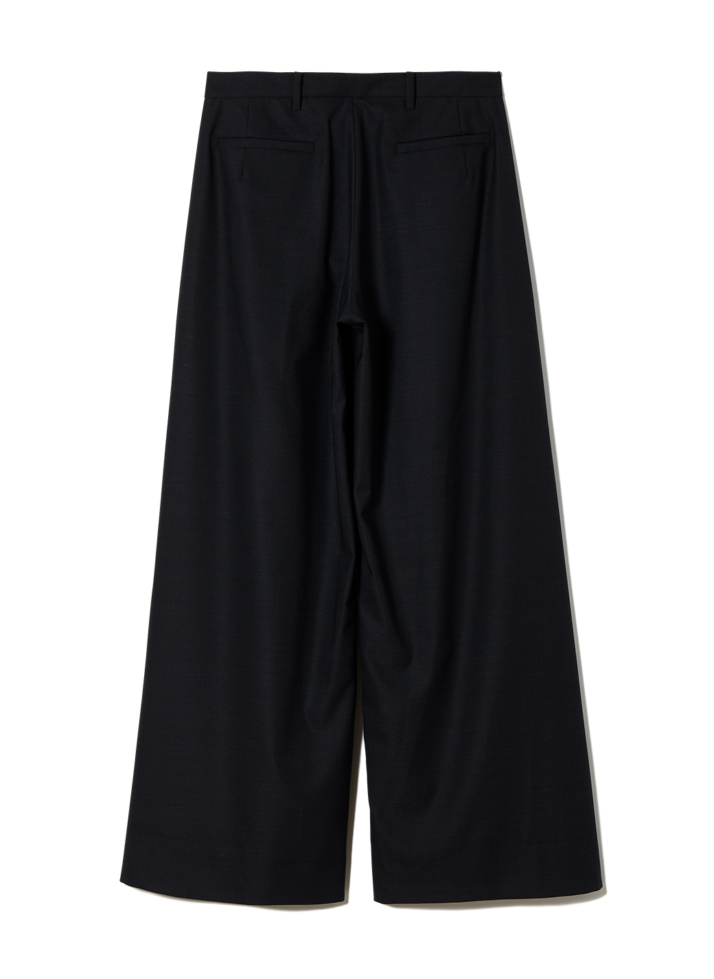 Low-rise Wide-leg Trousers 詳細画像 Black 2