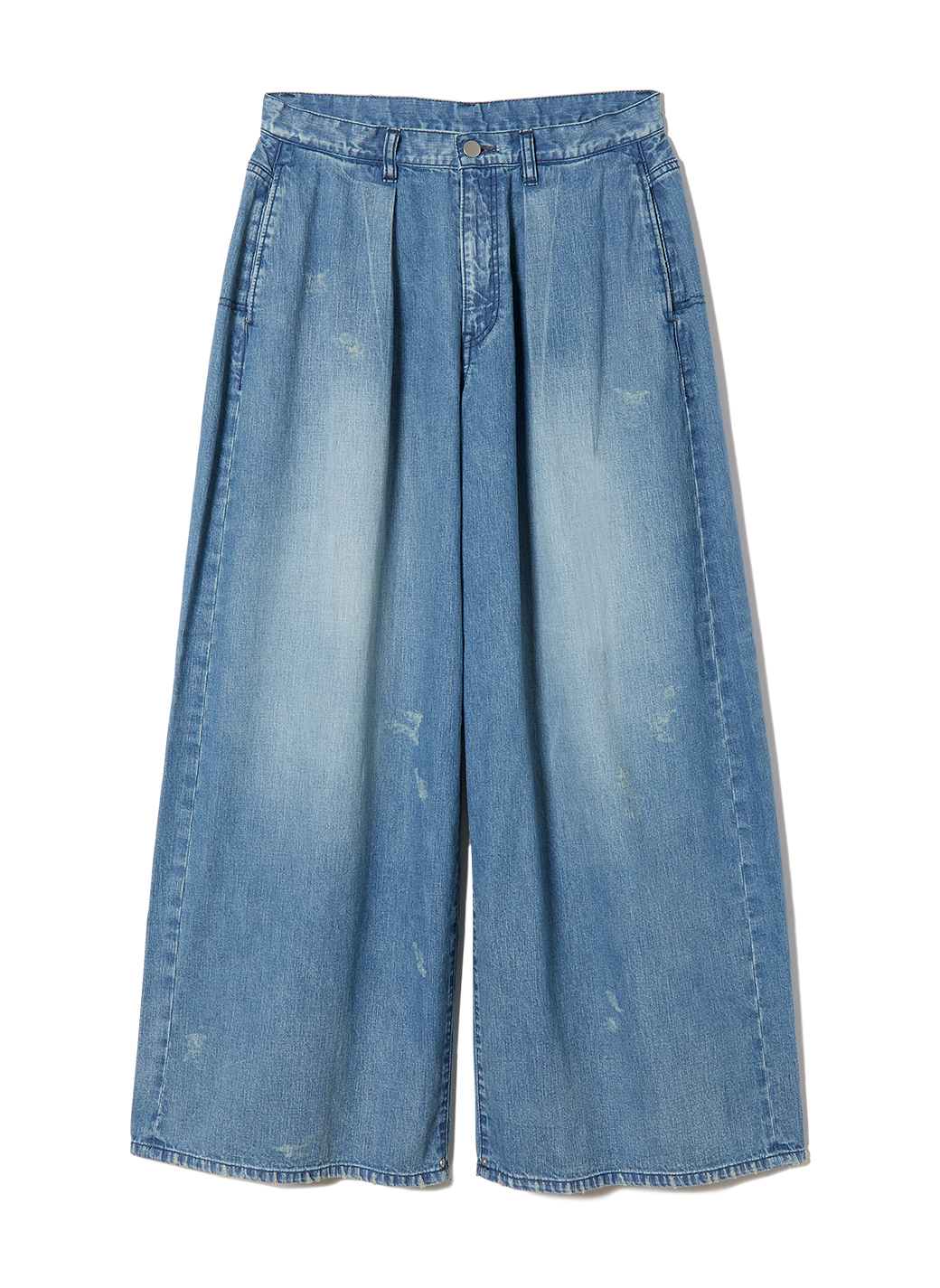 Low-rise Wide-leg Denim 詳細画像 Blue 1