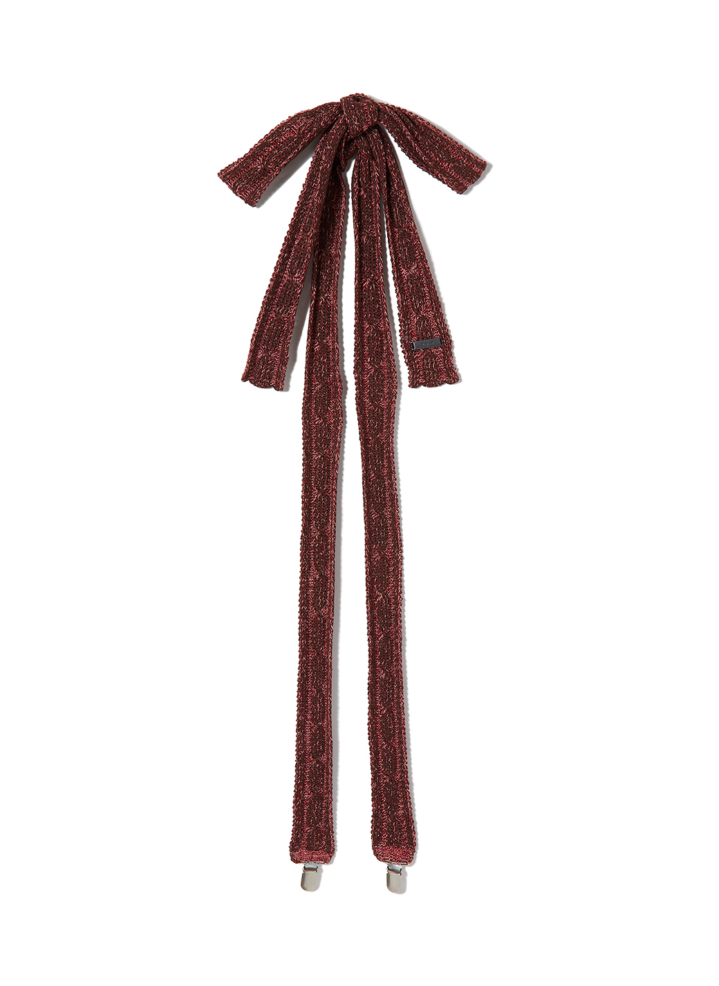 Cross Knit Suspenders