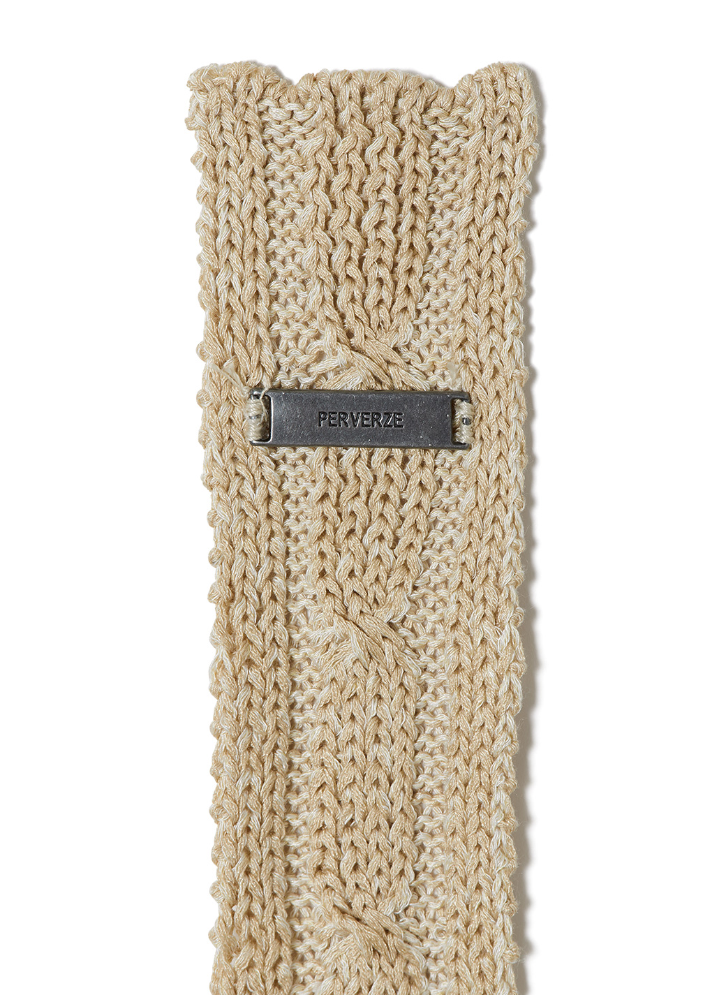 Cross Knit Suspenders 詳細画像 Beige 2