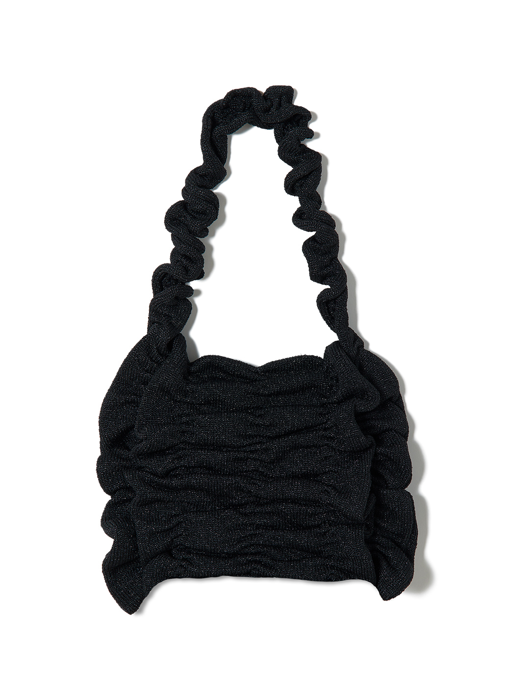 Wrinkle Knit Bag 詳細画像 Black 1