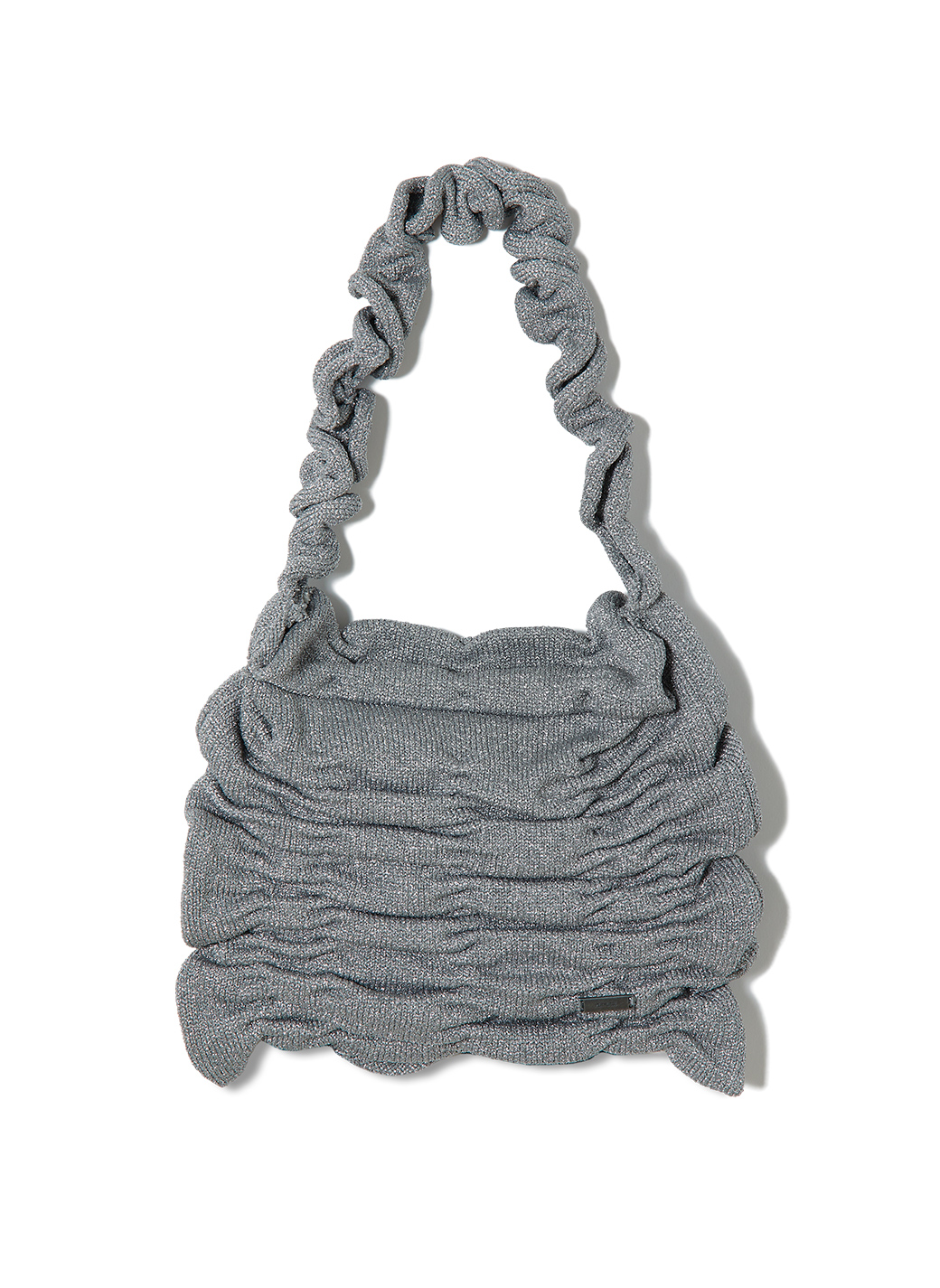 Wrinkle Knit Bag 詳細画像 Silver 2