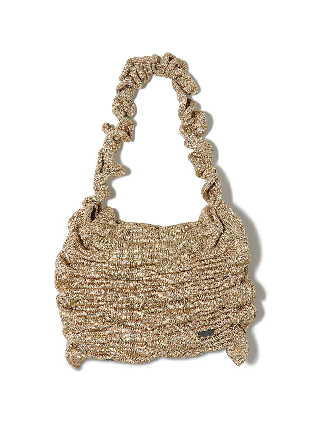 Wrinkle Knit Bag 詳細画像 Gold 2