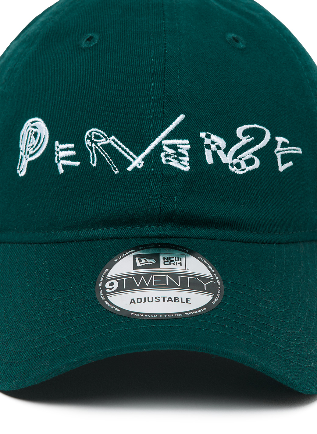 NEW ERA PERVERZE Scrap Logo Cap 詳細画像 Green 3