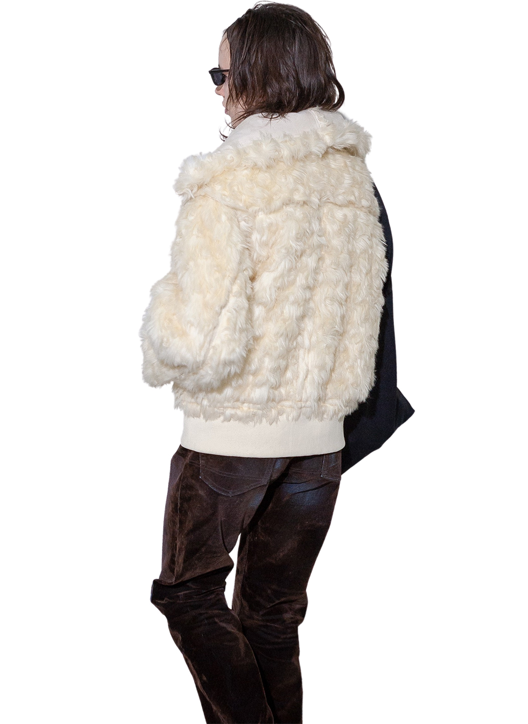 Faux-Kalgan Fur Reversible Blouson