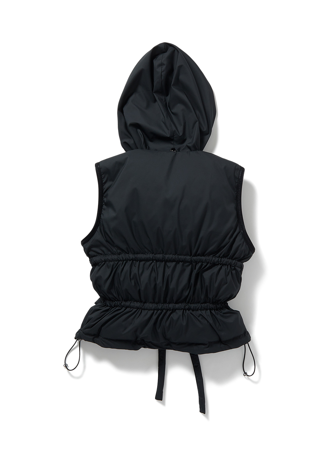 String Multiple Down Vest 詳細画像 Black 2