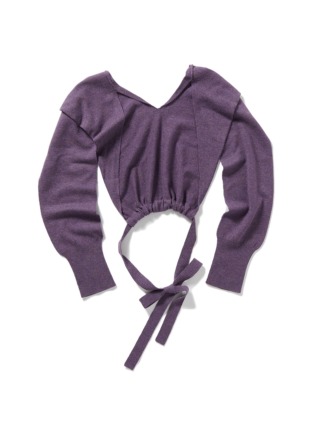 Multiple Knit Sleeve 詳細画像 Purple 1