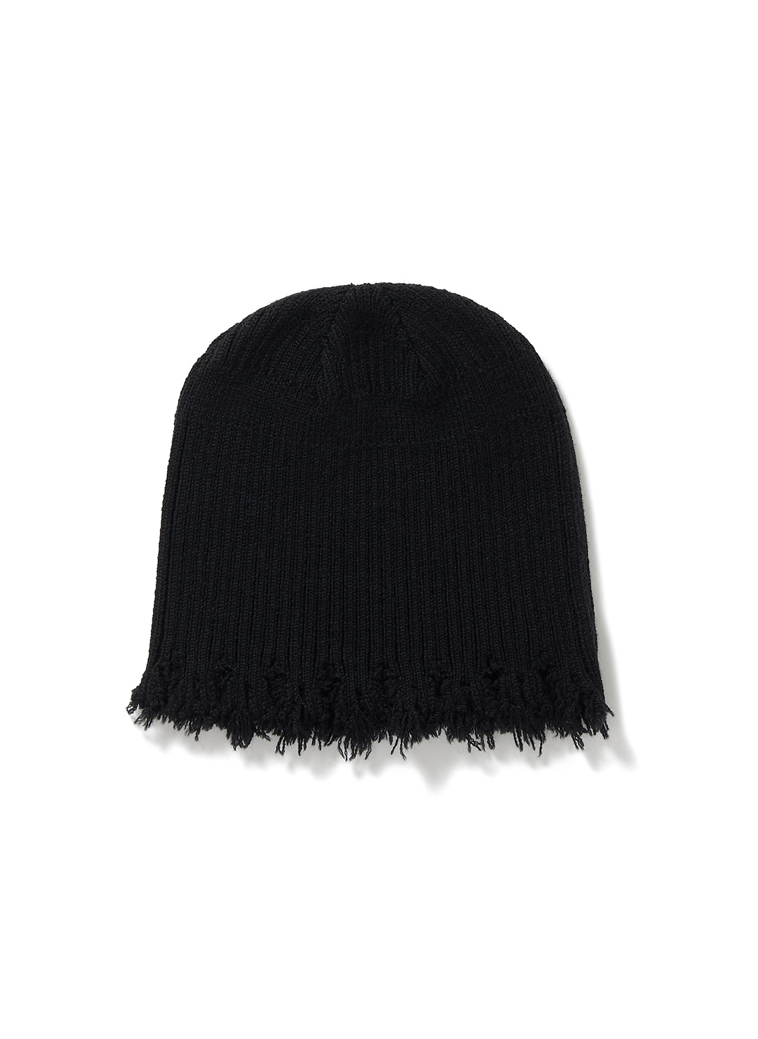 Damaged Knit Cap 詳細画像 Black 1