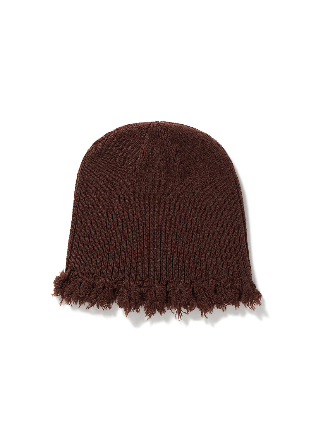 Damaged Knit Cap 詳細画像 Brown 1