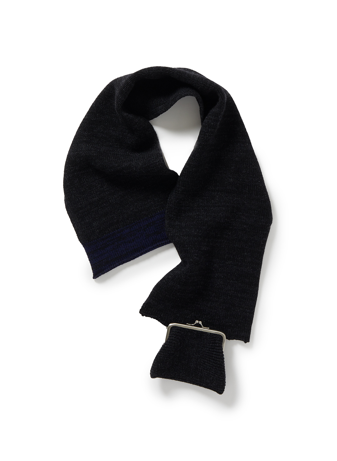 Clasp Pouch Scarf 詳細画像 Black 1