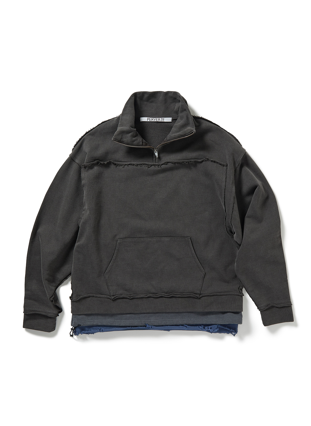 Anorak Layered Sweatshirts 詳細画像 Gray 1