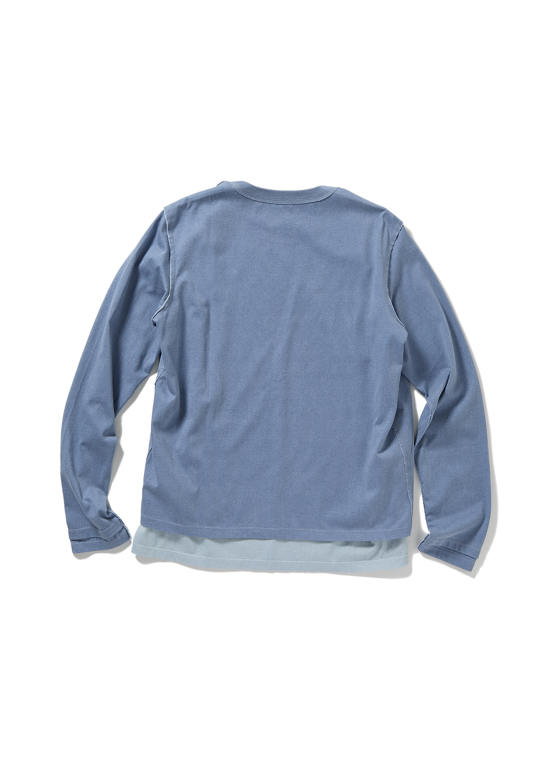 Double Layered Long-Sleeve Tee 詳細画像 Blue 2