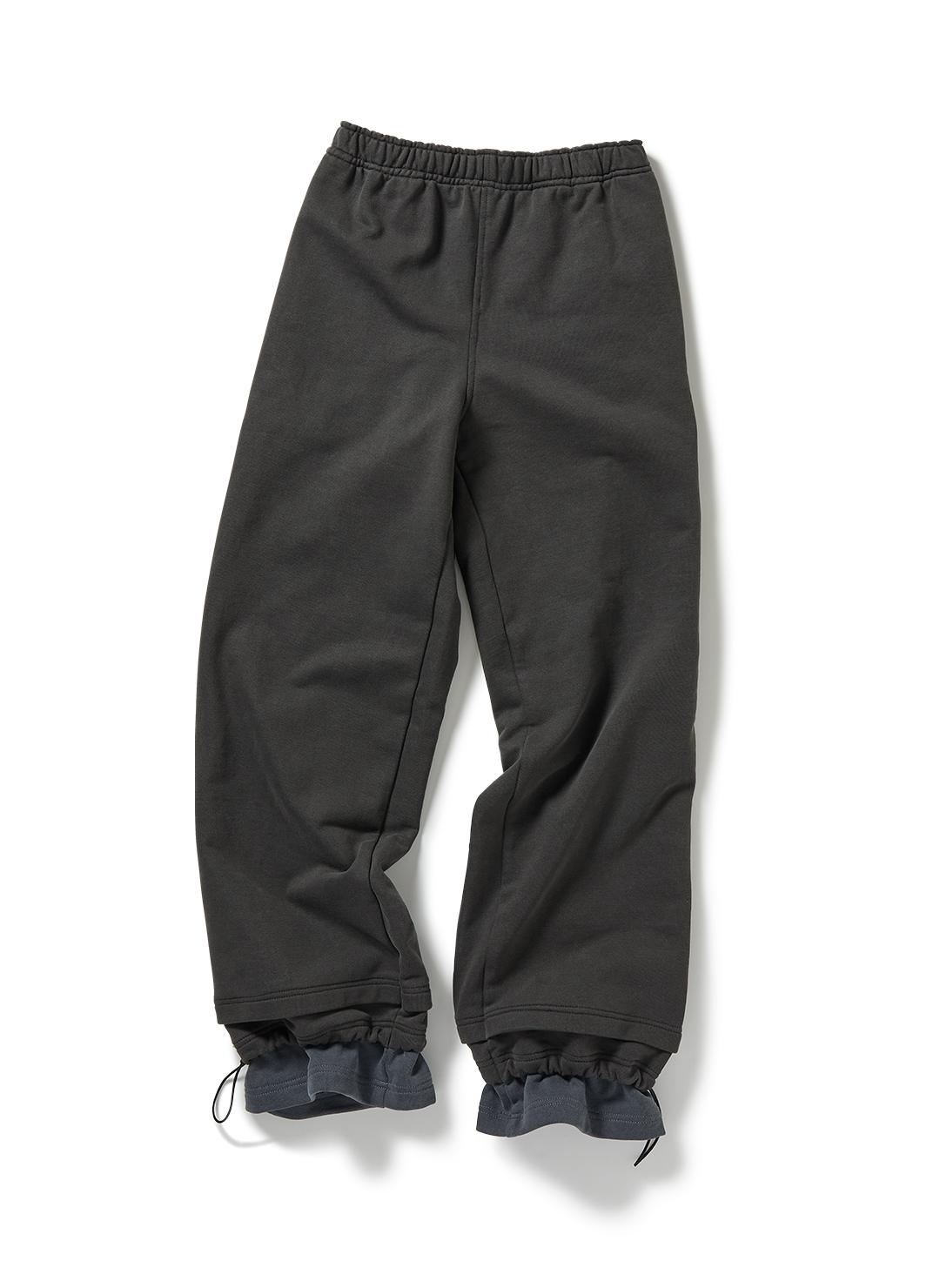 Step Layered Sweat Pants 詳細画像 Gray 1