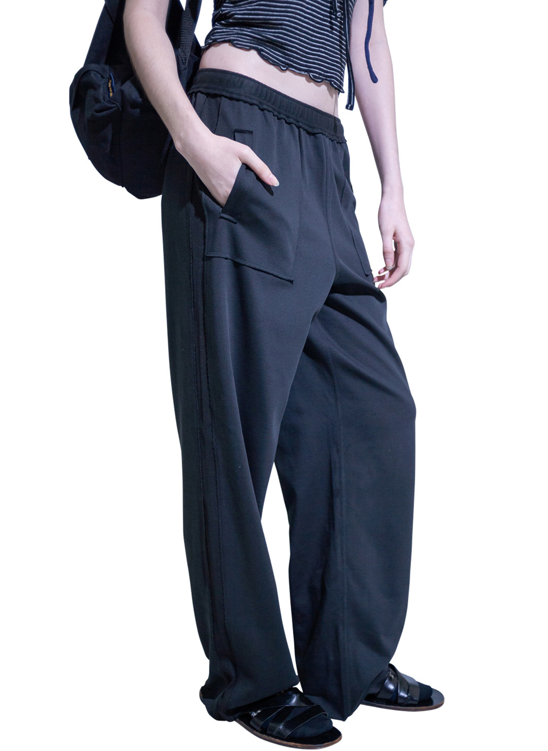 Jersey Track Pants 詳細画像 Black 1