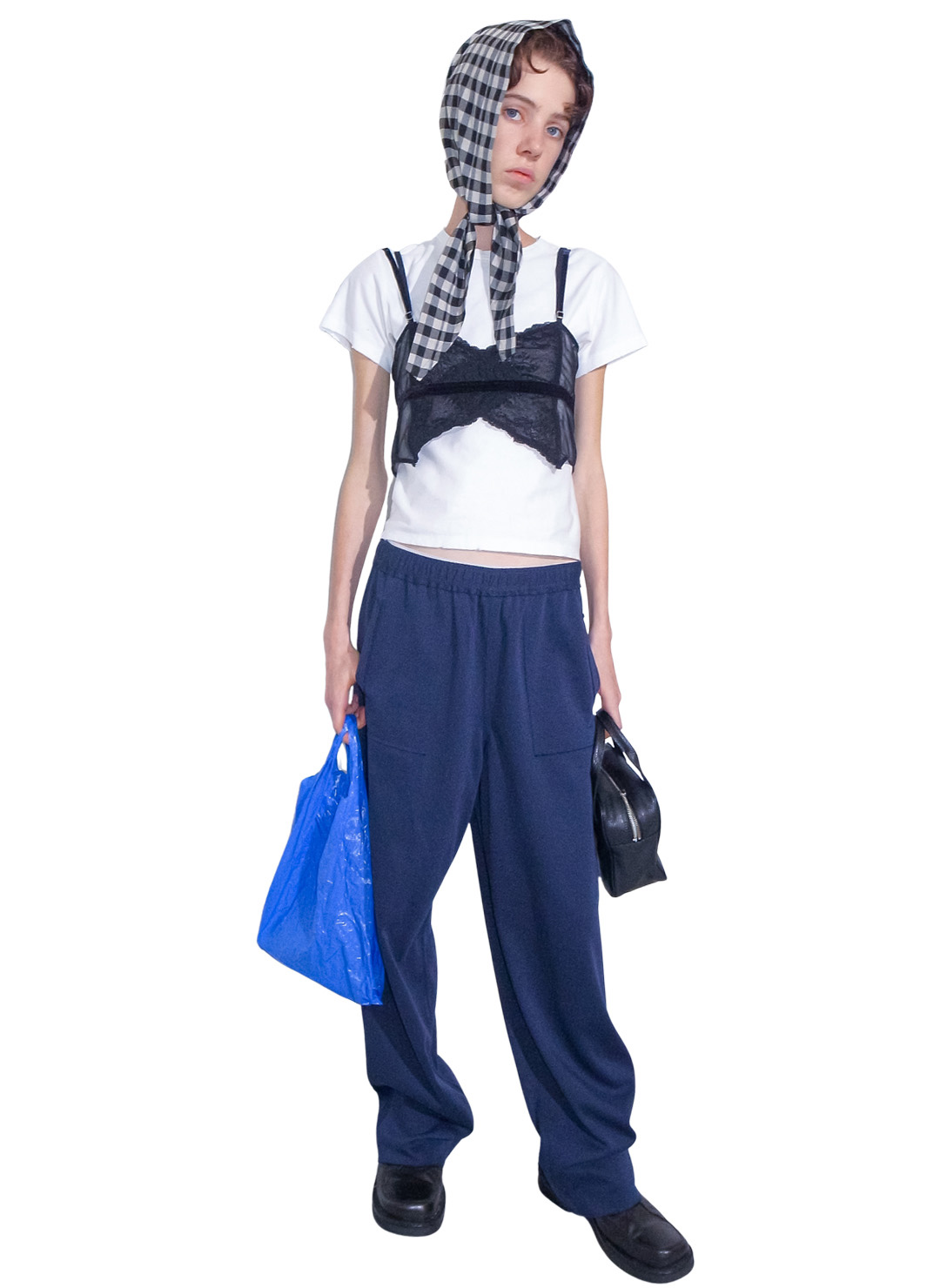 Jersey Track Pants 詳細画像 Navy 2