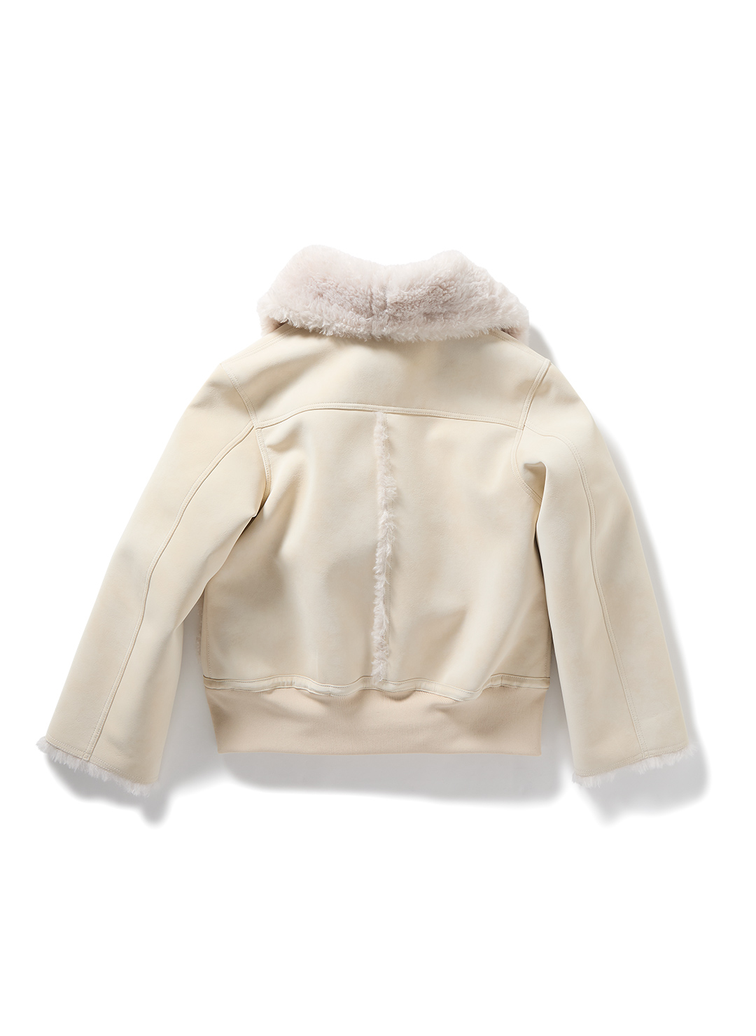 Bulky Neck Blouson 詳細画像 White 2