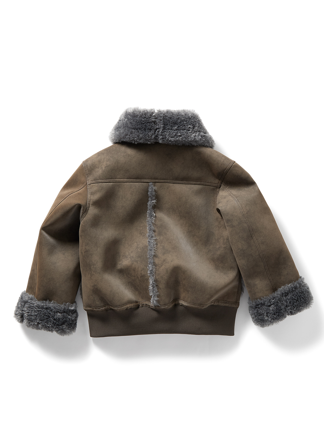 Bulky Neck Blouson 詳細画像 Brown 2