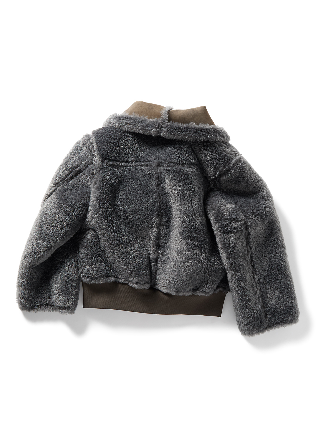 Bulky Neck Blouson 詳細画像 Brown 4