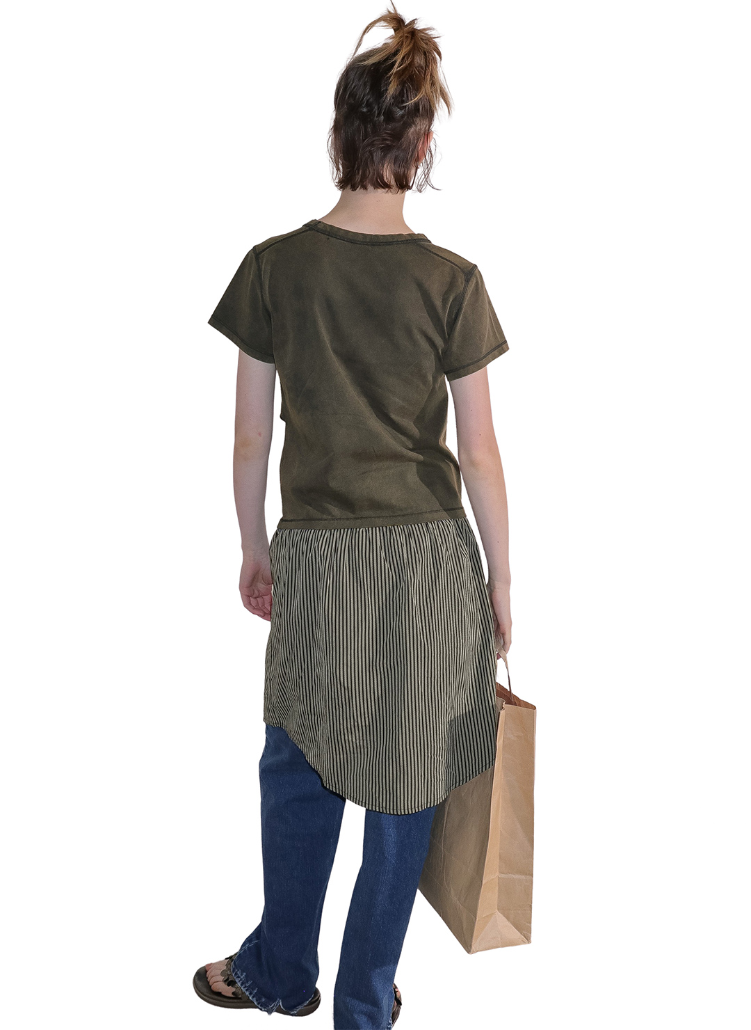 Combined T-Shirt Dress 詳細画像 Black 2