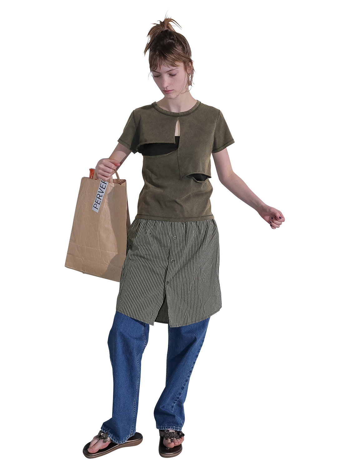 Combined T-Shirt Dress