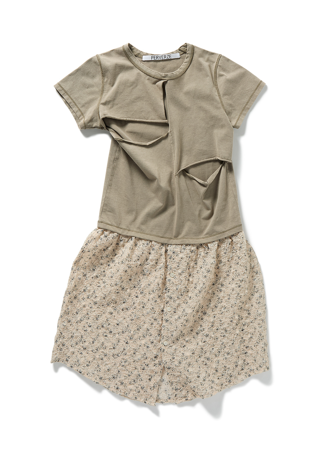 Combined T-Shirt Dress