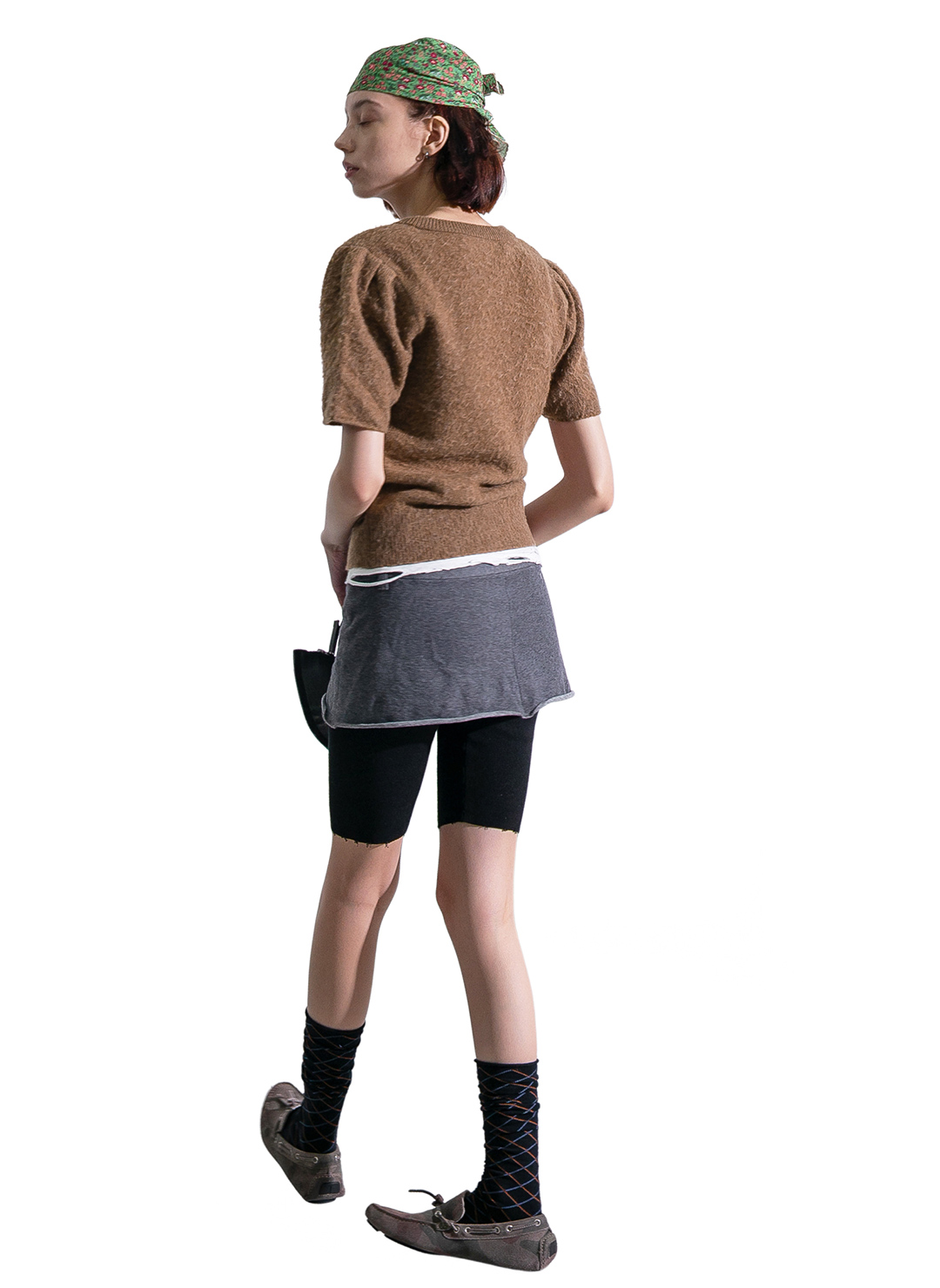 Napping Lambs Wool Cardigan 詳細画像 Brown 2