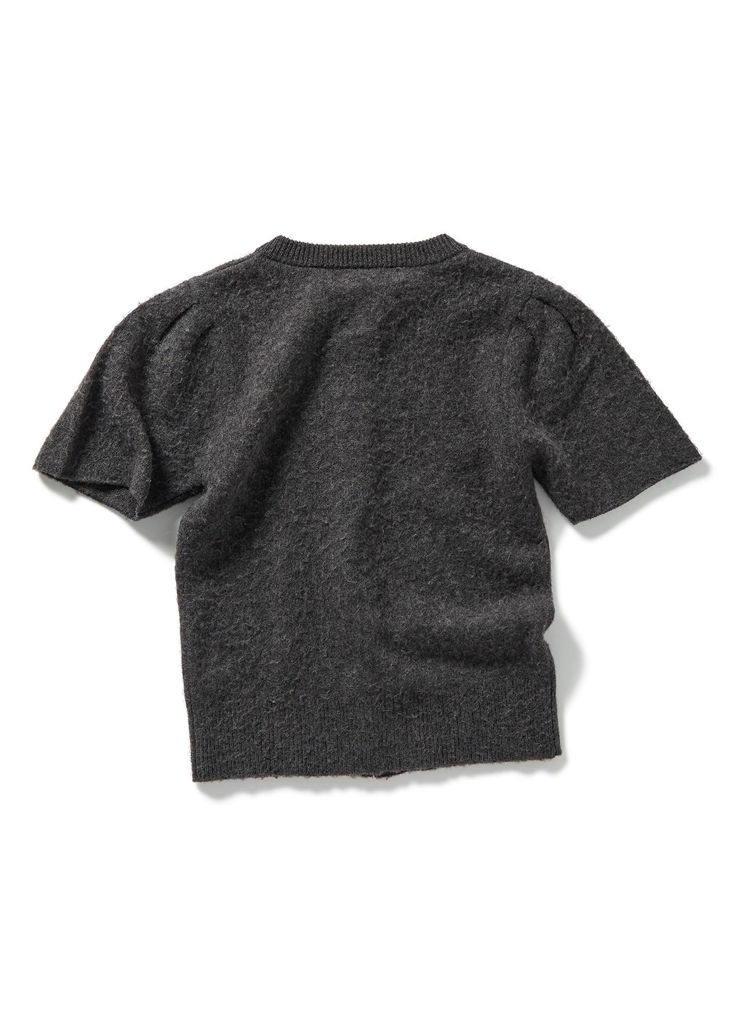 Napping Lambs Wool Cardigan 詳細画像 Gray 2