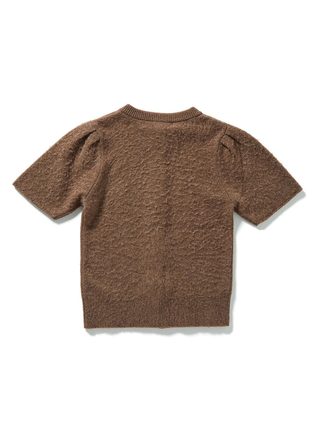 Napping Lambs Wool Cardigan 詳細画像 Brown 2