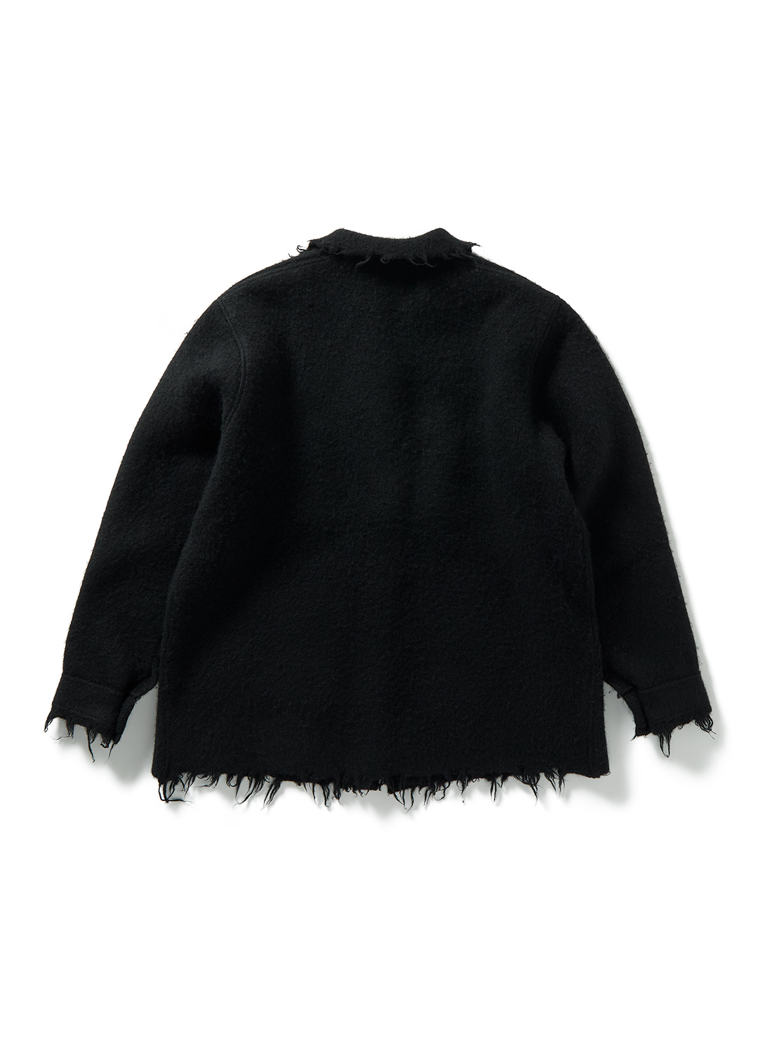 Crash Knit Coat 詳細画像 Black 2