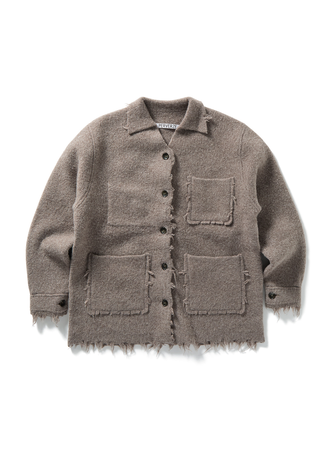 Crash Knit Coat 詳細画像 Beige 1