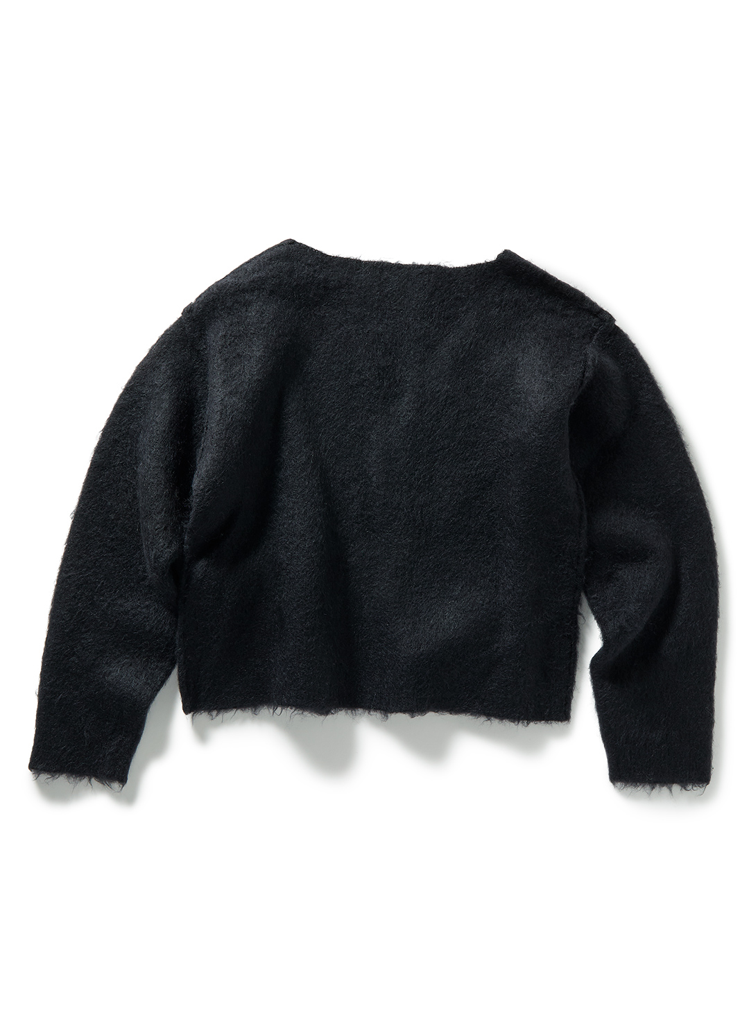 Wide Slit Cardigan 詳細画像 Black 2