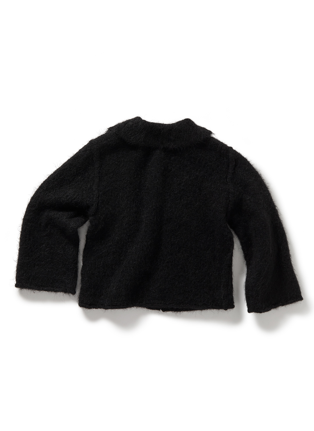 Fluffy Knit Cardigan 詳細画像 Black 2