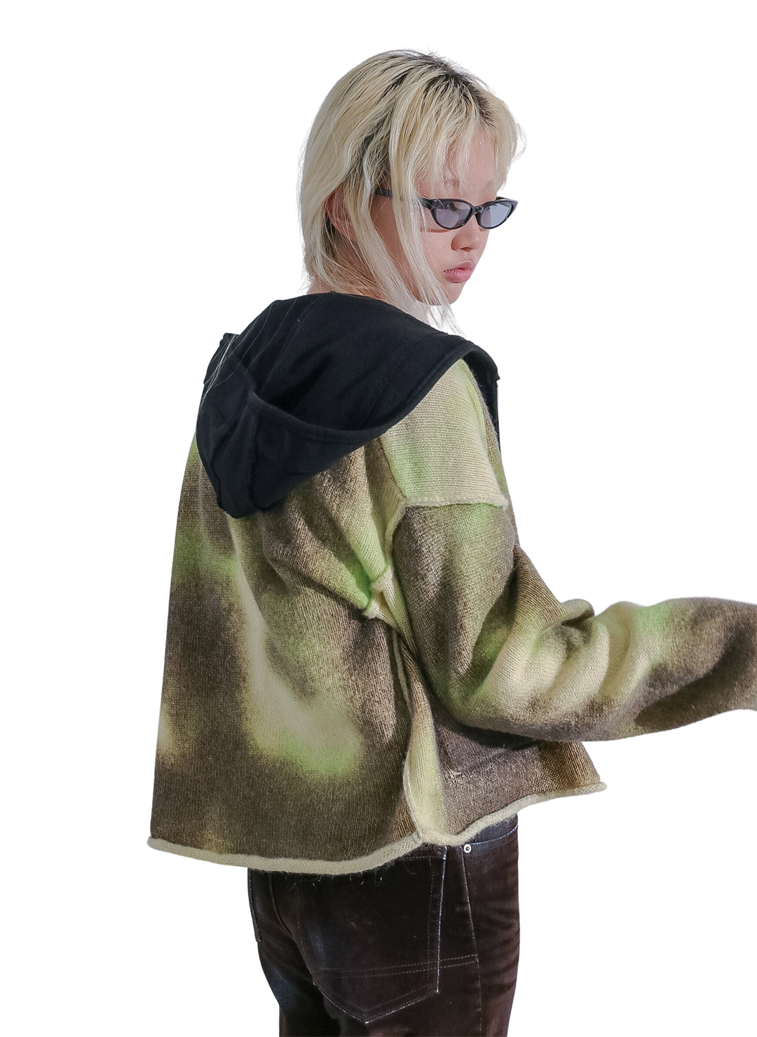 Spray Drawing Knit 詳細画像 Cream 2